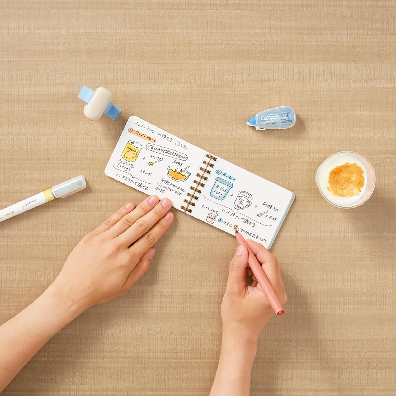 Užrašinė. Soft Ring Sooofa Grid A7