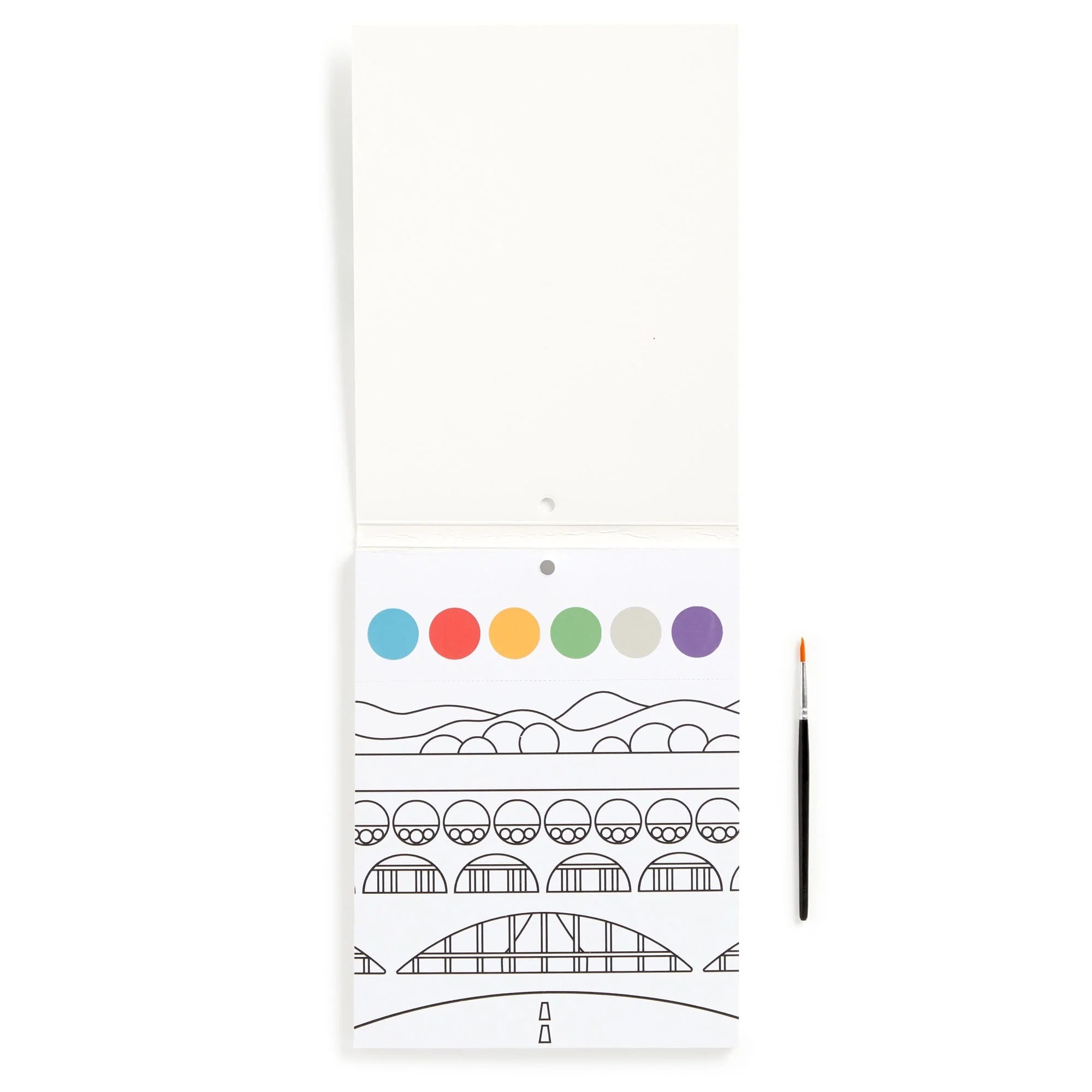 Piešimo rinkinys. Frank Lloyd Wright Painting Kit