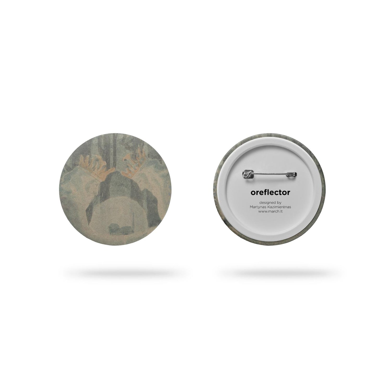 Ženkliukas. Reflective Badge [MKČ Pasaka]