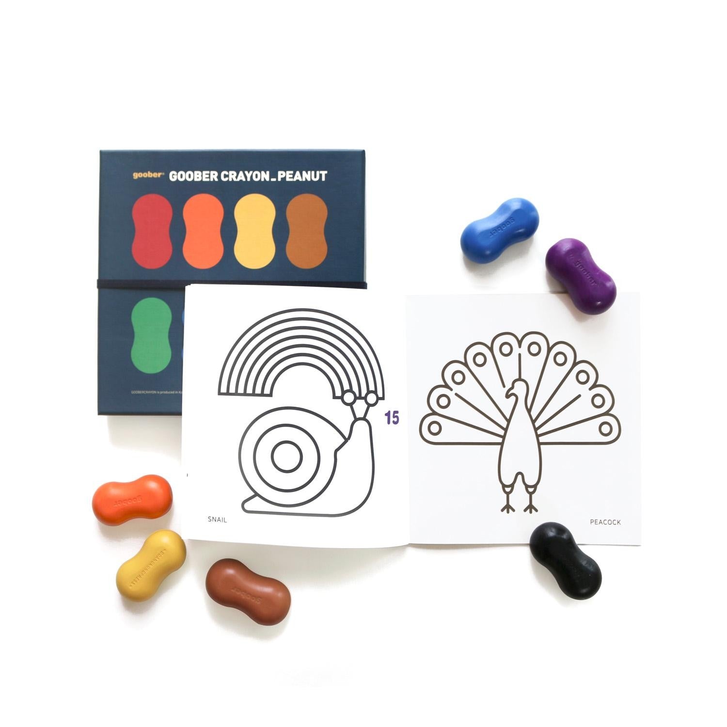 Kreidelės. Crayon Peanut
