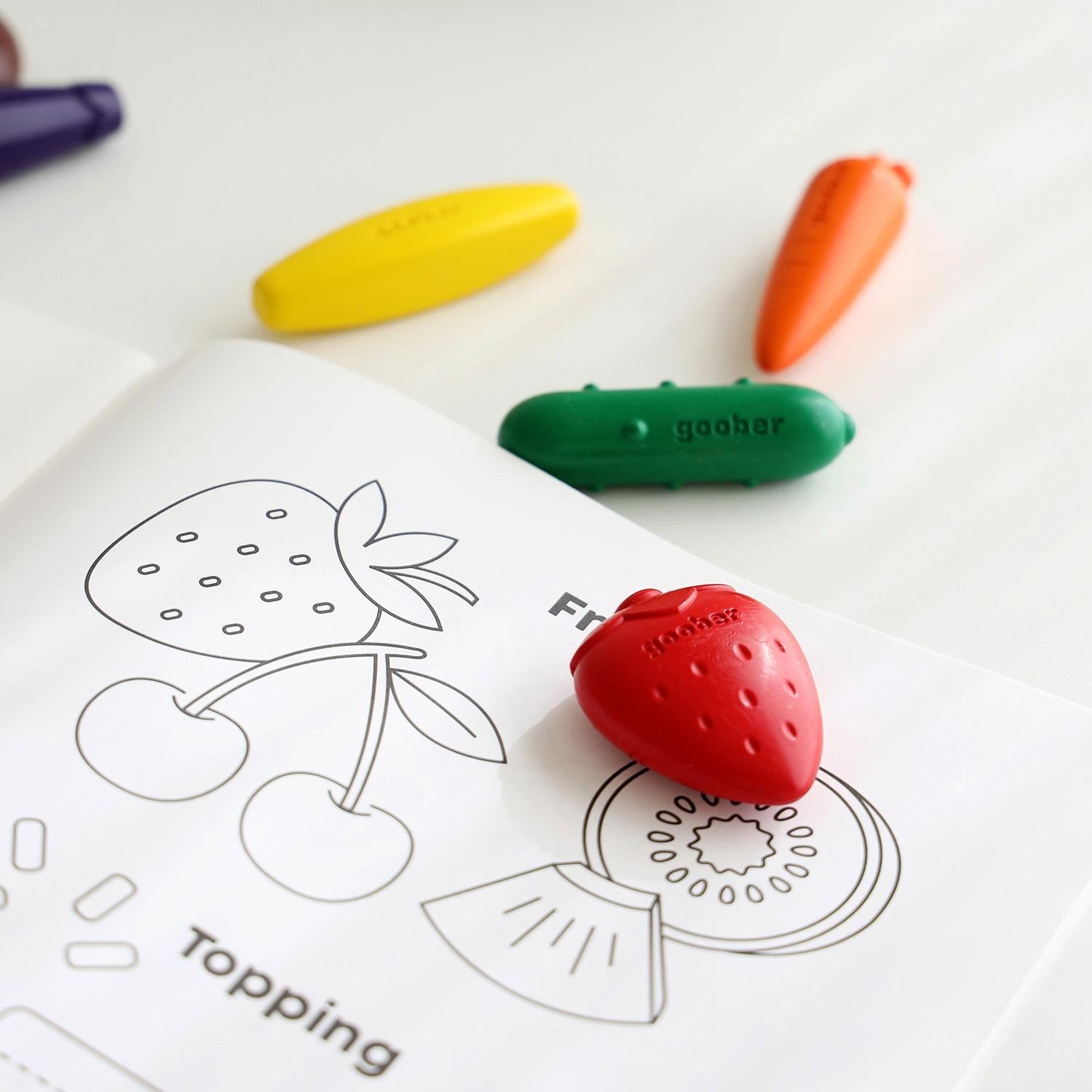 Kreidelės. Crayon Farm Pack