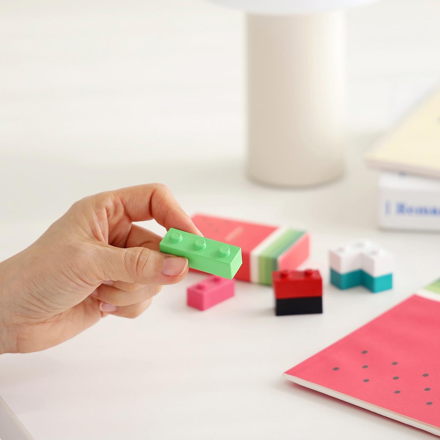 Vaškinės kreidelės. Crayon Block [Watermelon]