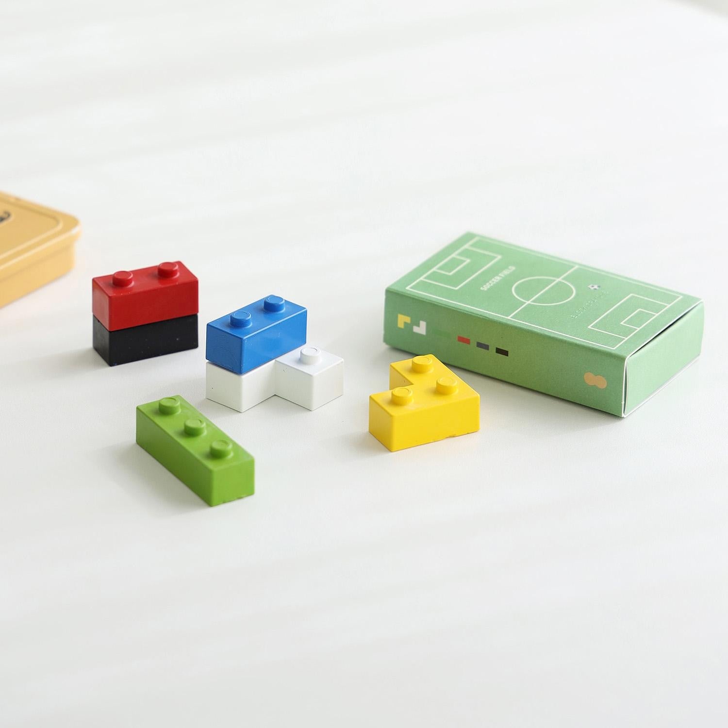 Vaškinės kreidelės. Crayon Block [Soccer]
