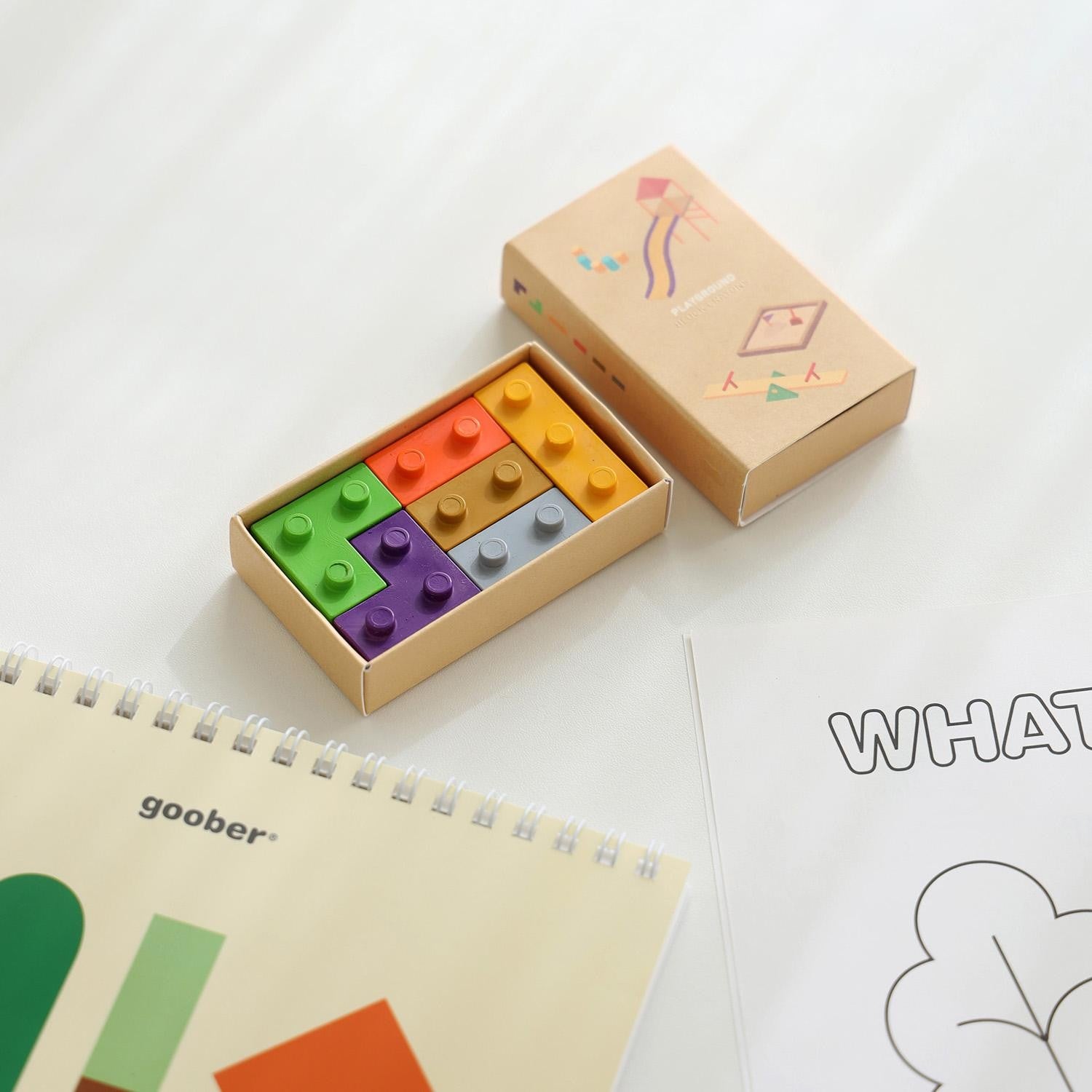Vaškinės kreidelės. Crayon Block [Playground]