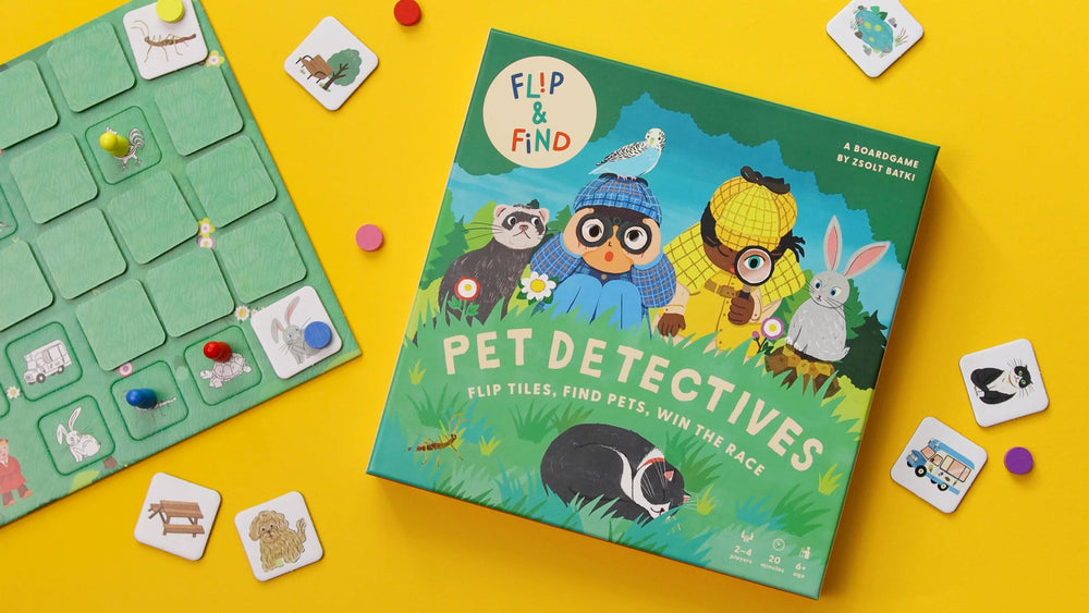 Žaidimas. Flip and Find: Pet Detectives