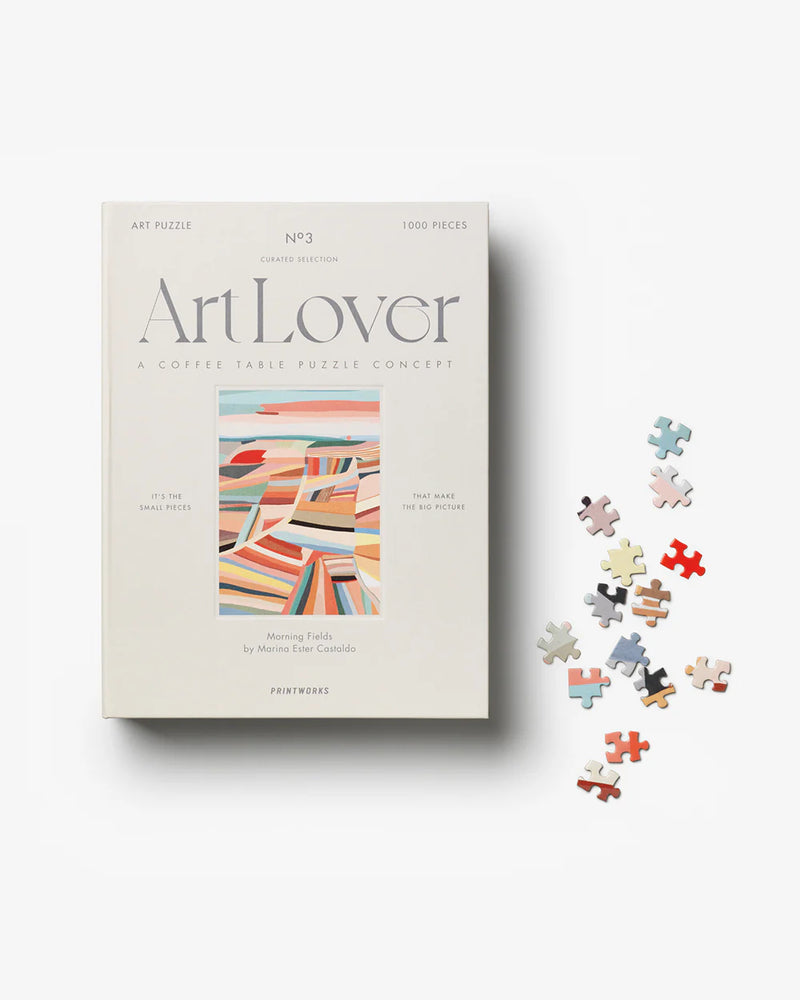 Dėlionė. Art Lover Book [Morning Fields]