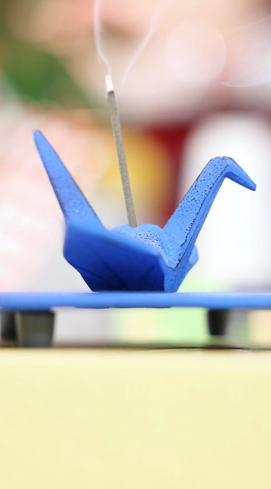 Ketaus smilkalinė. Iwachu Incense Burner Orizuru