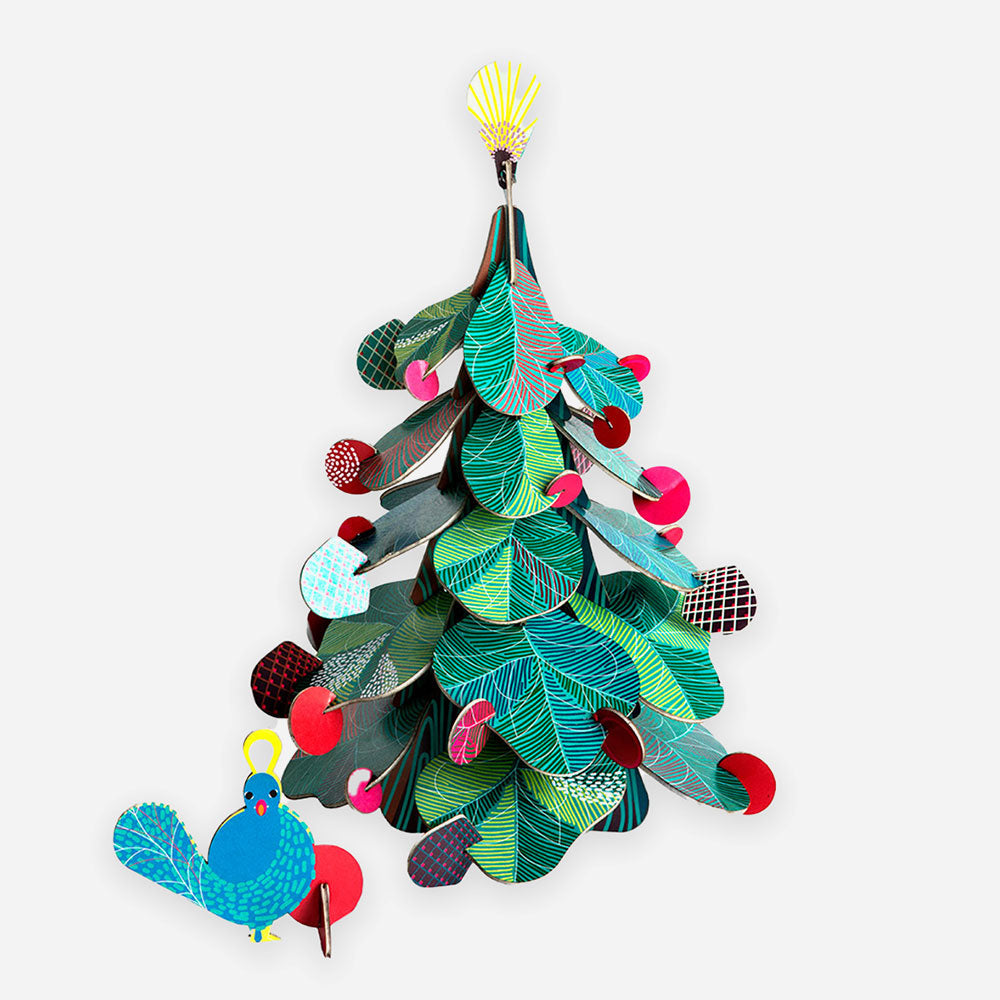 Dėlionė. Christmas Tree [Peacock]