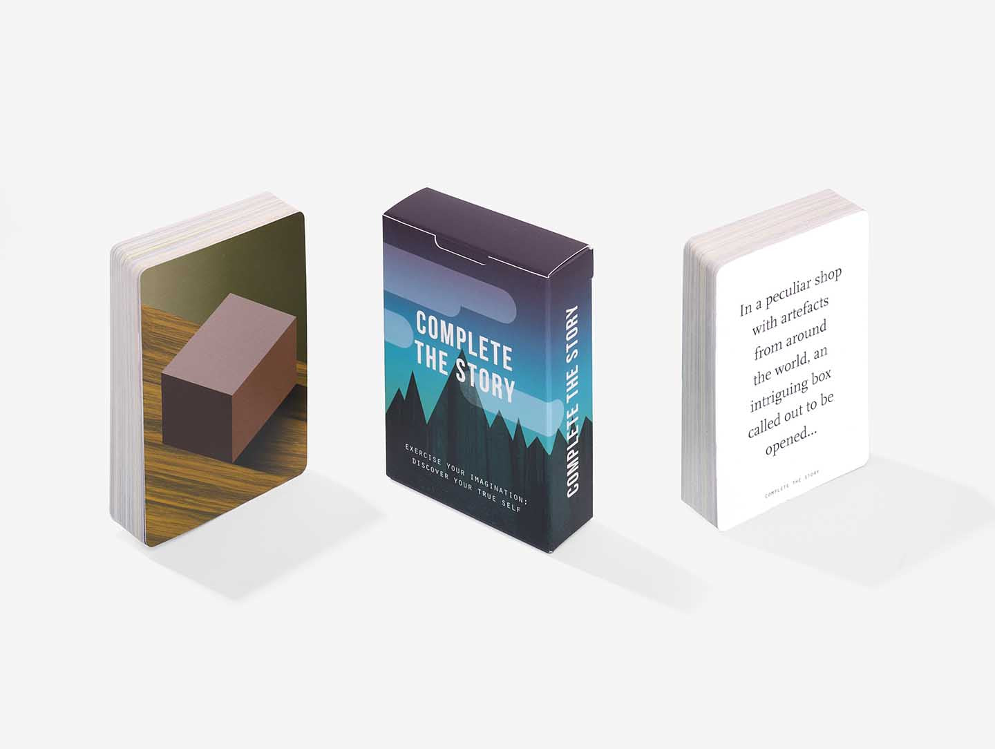 Kortelės. Complete The Story