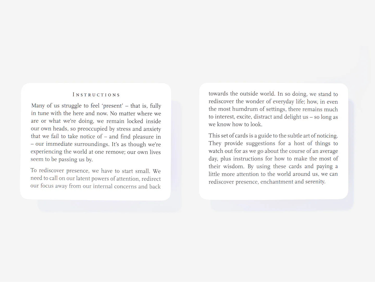 Kortelės. Everyday Wonder