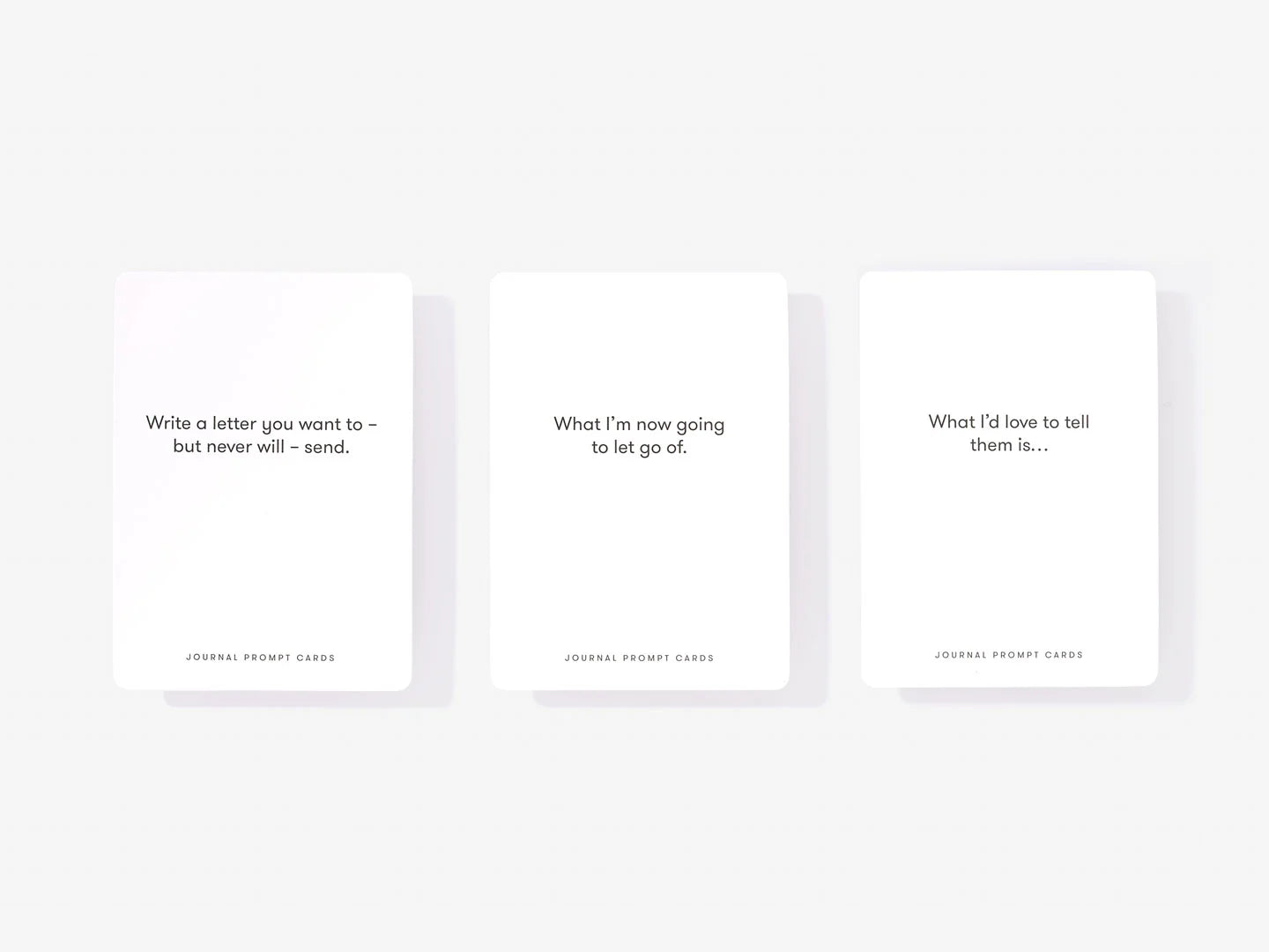 Kortelės. Journal Prompt Cards