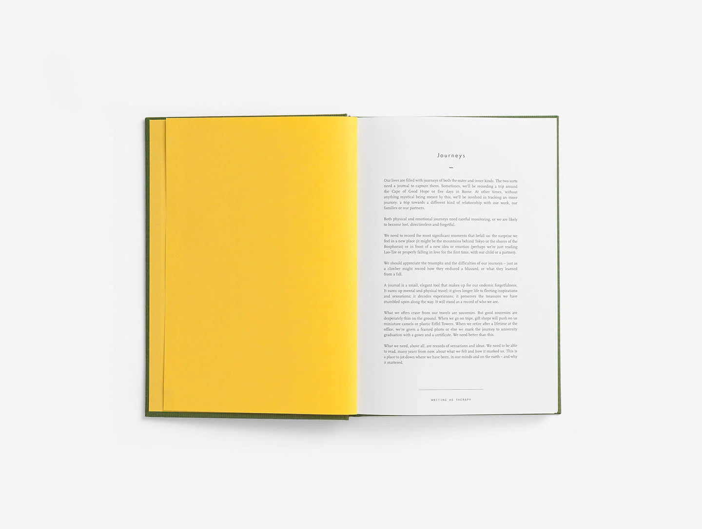 Užrašinė. Writing as Therapy Journal: Journeys