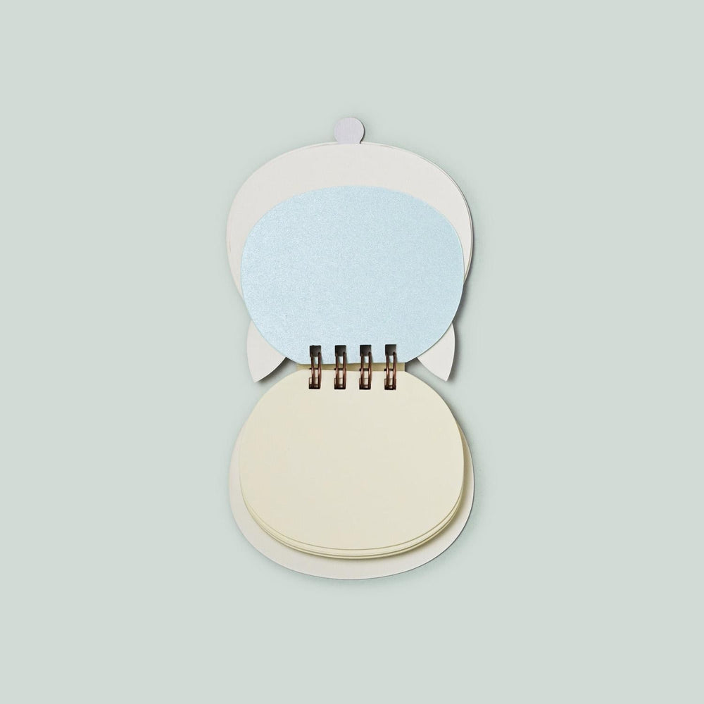 Užrašinė. Cat Ring Memo [White]