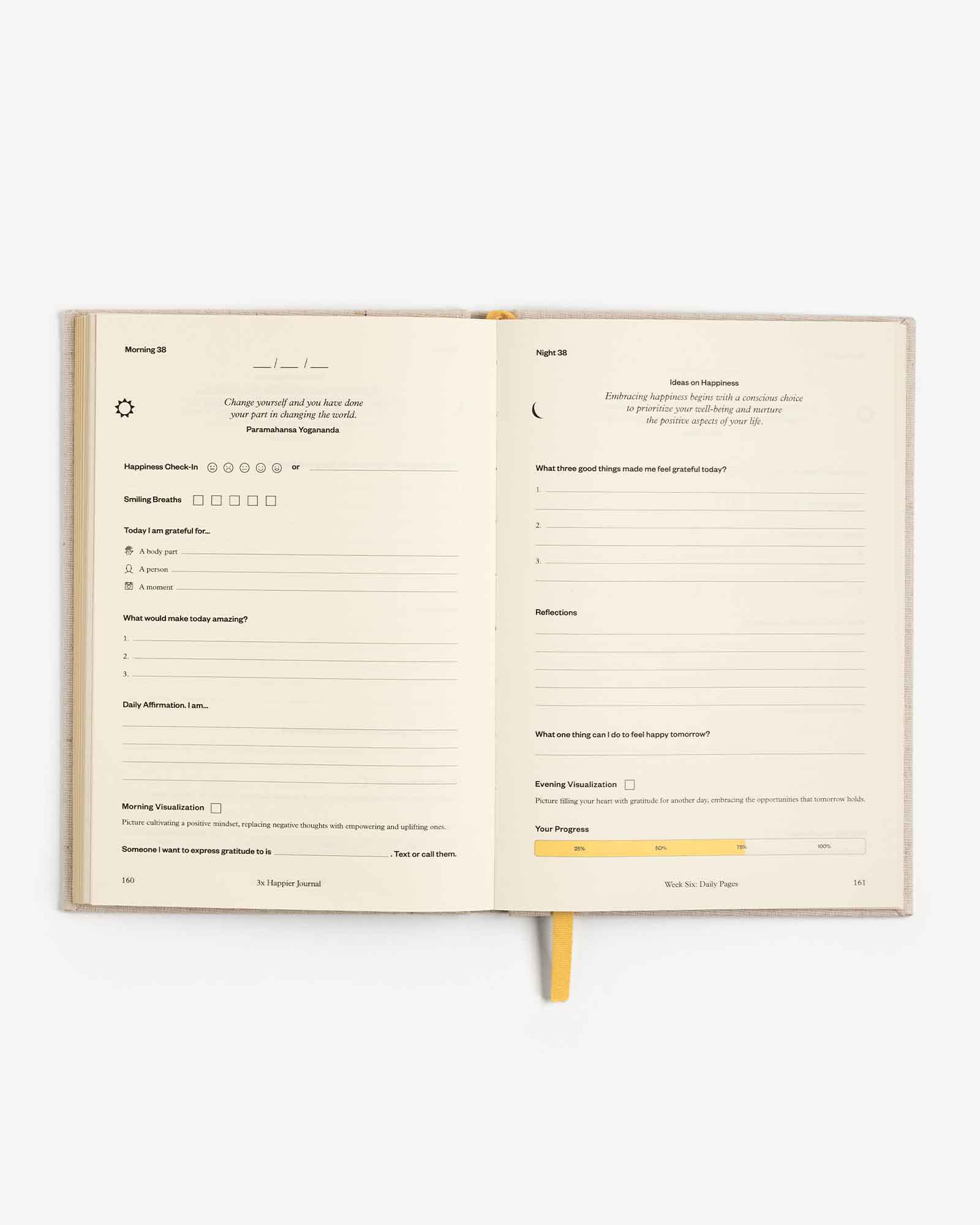 Užduočių knyga. 3x Happier Journal