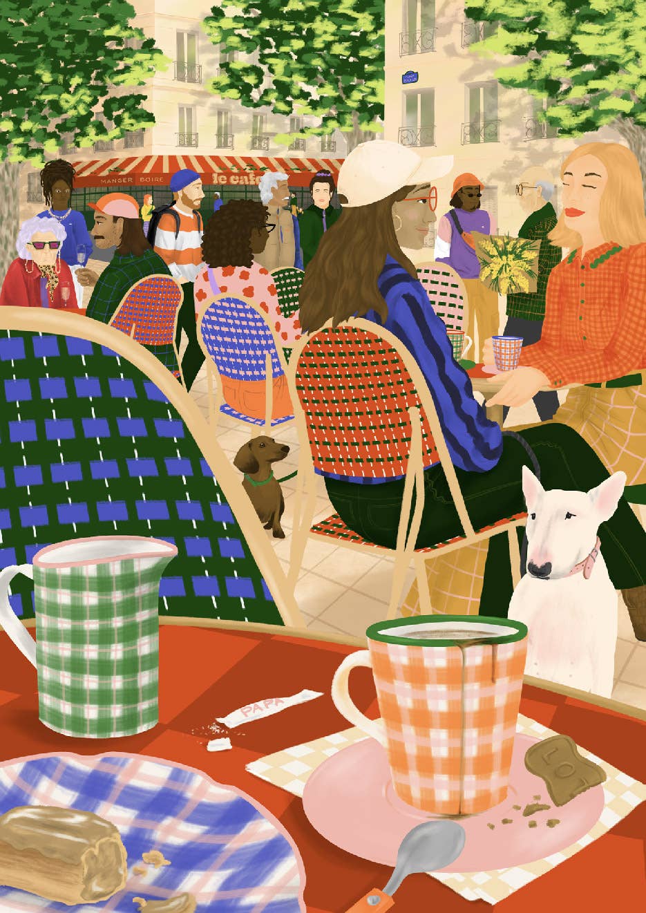 Dėlionė. Watch People