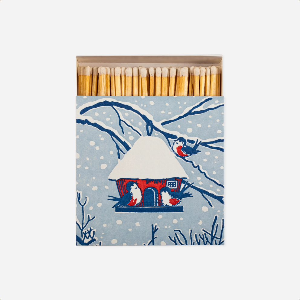 Degtukai. Winter Bird