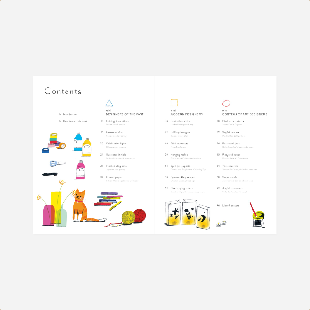 Knyga. Mini Designers