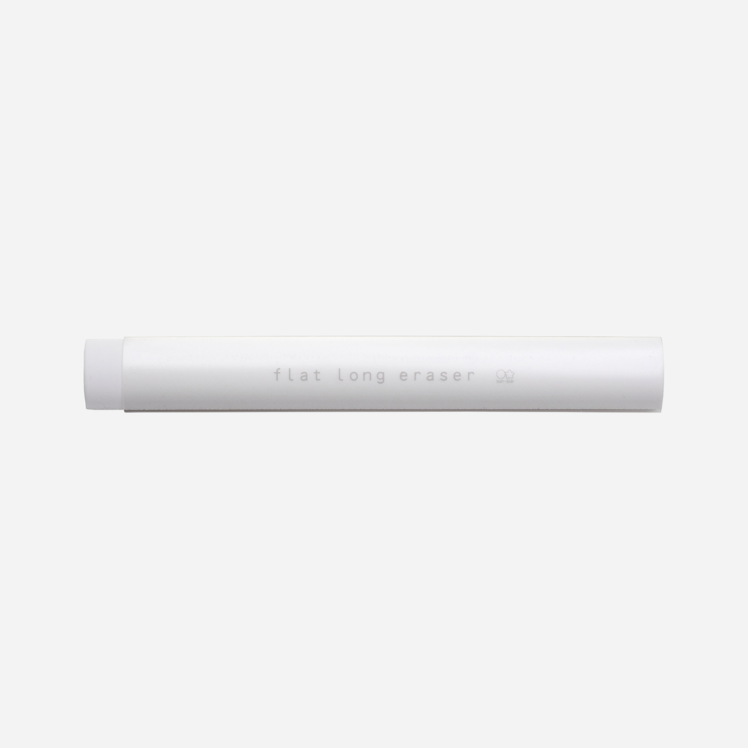Trintukas. Flat Long Eraser [White]
