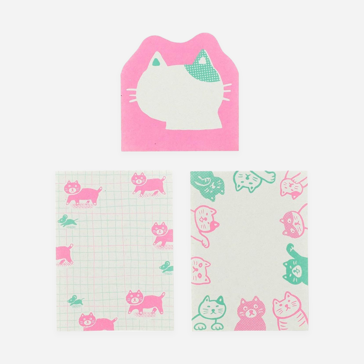 Lipnūs lapeliai. Aji Gami Memo Pad [Pink]