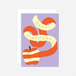Atvirukas. Happy Birthday Apple