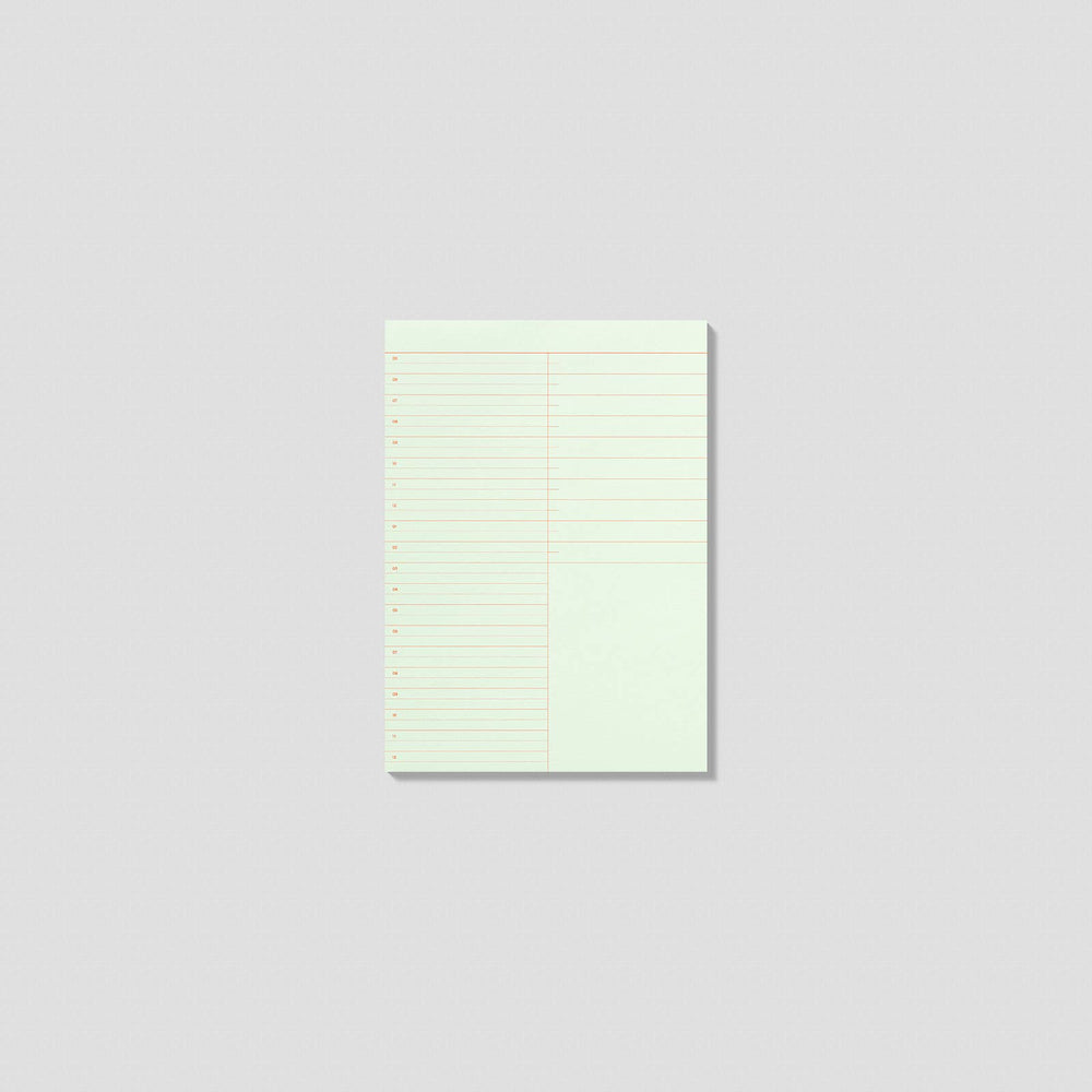 Užrašų blokas. Notepad Medium [Time-block]