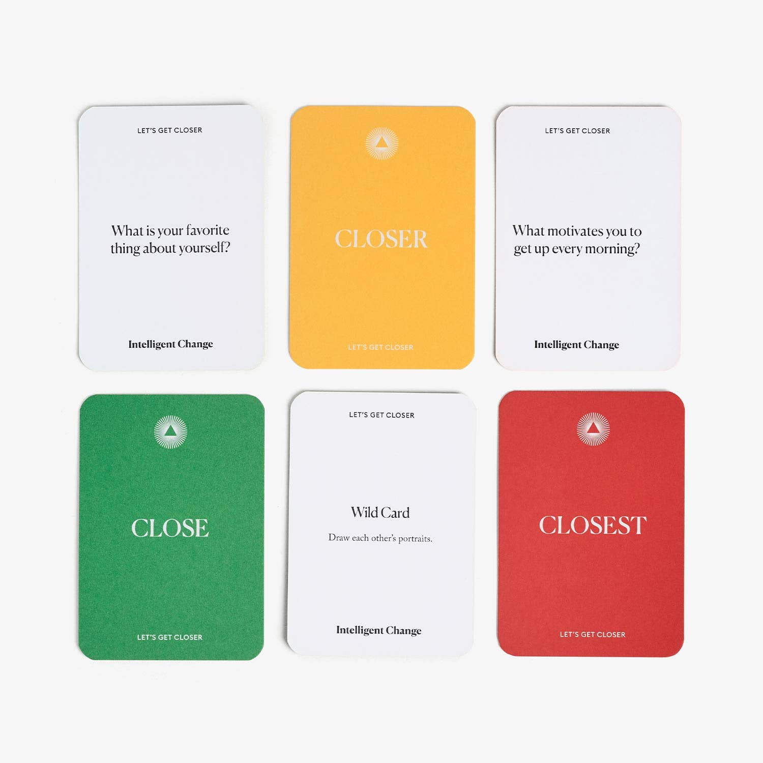 Kortelės. Get Closer Bonding Conversation Starter
