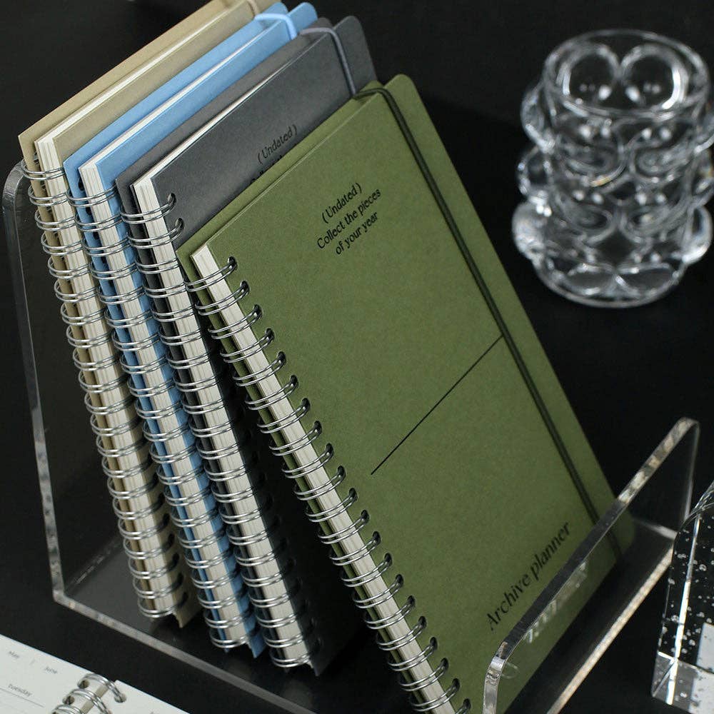 Planuotė. Archive Undated Weekly Planner