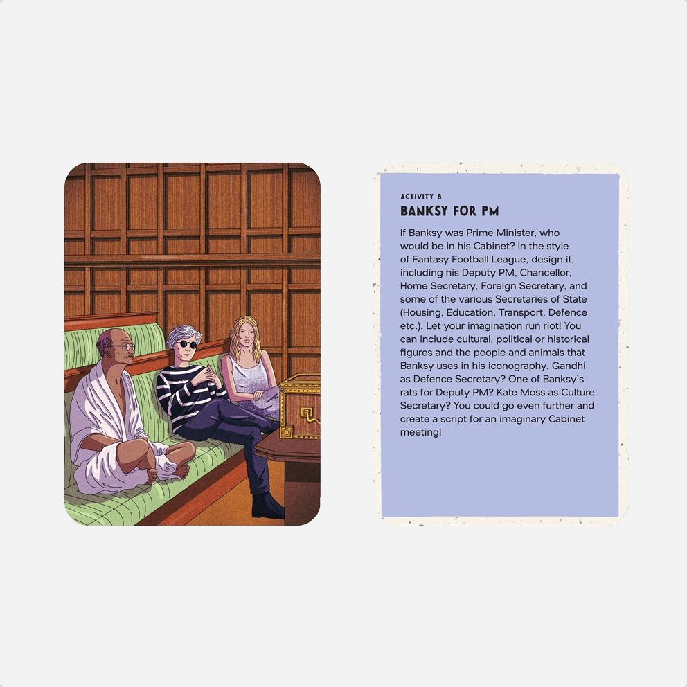 Rinkinys. The Artist Box [Banksy]