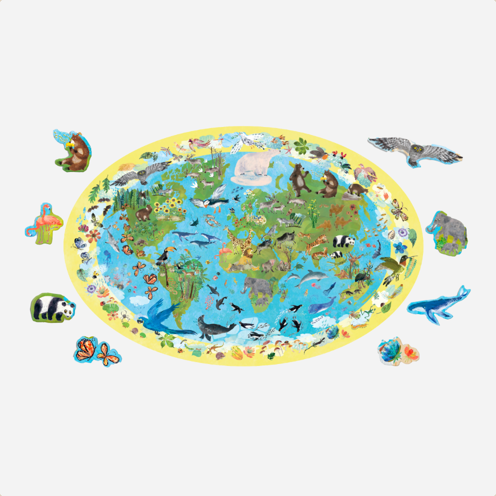 Dėlionė. The Big Biodiversity Puzzle