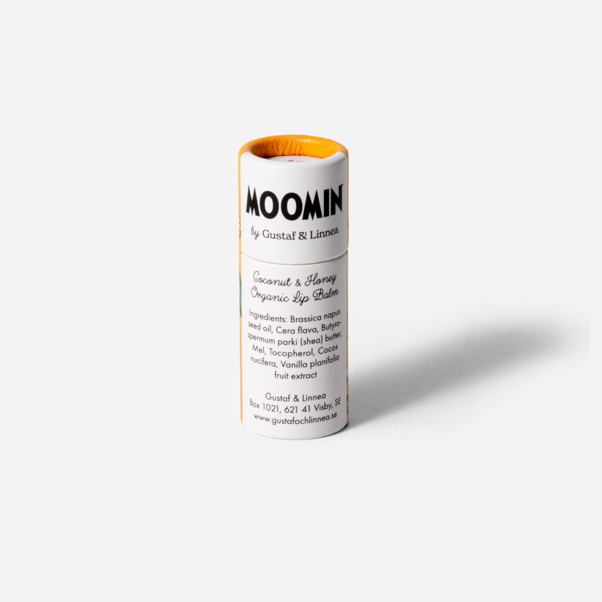 Lūpų balzamas. Moomin Lip Balm [Coconut & Honey]