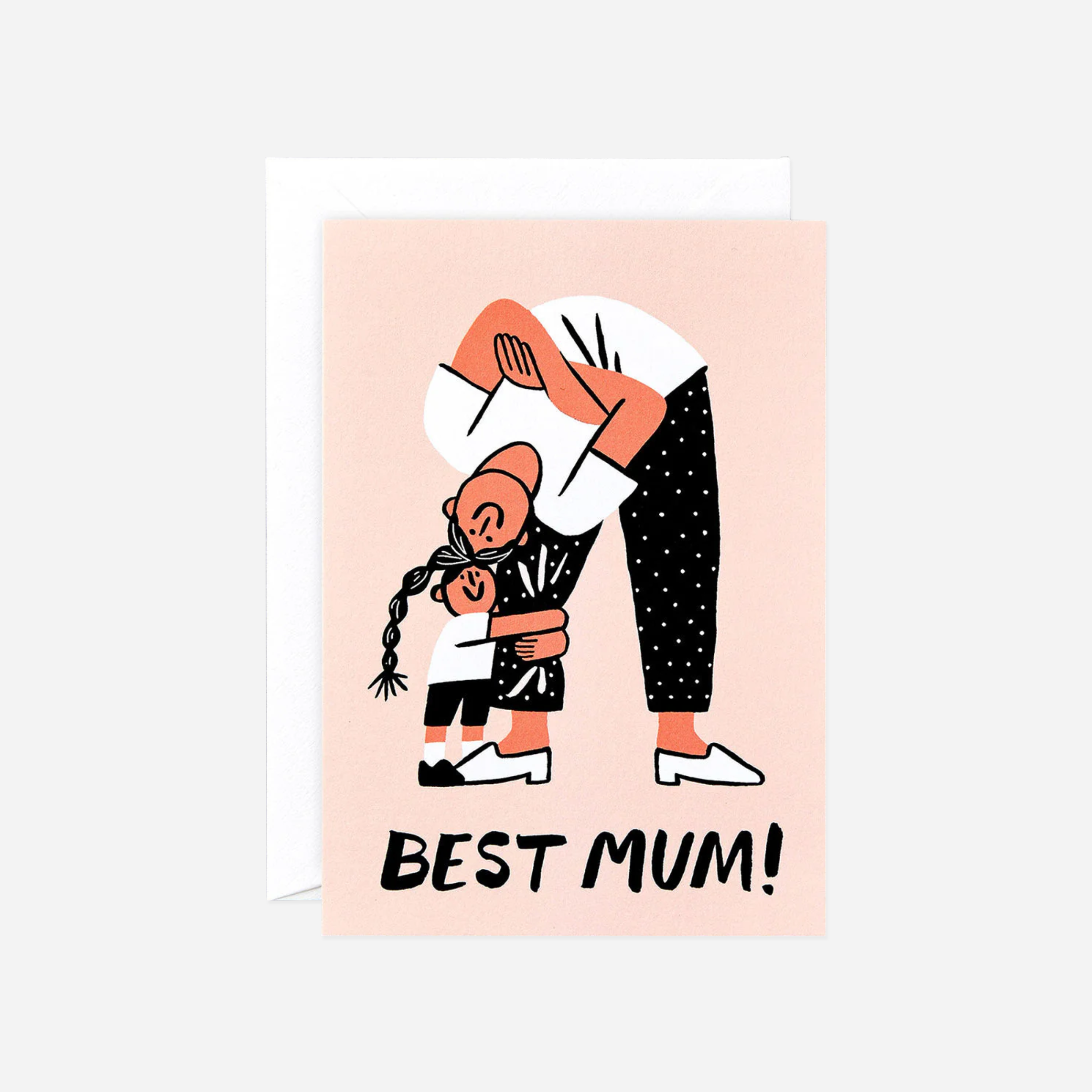 Atvirukas. Best Mum