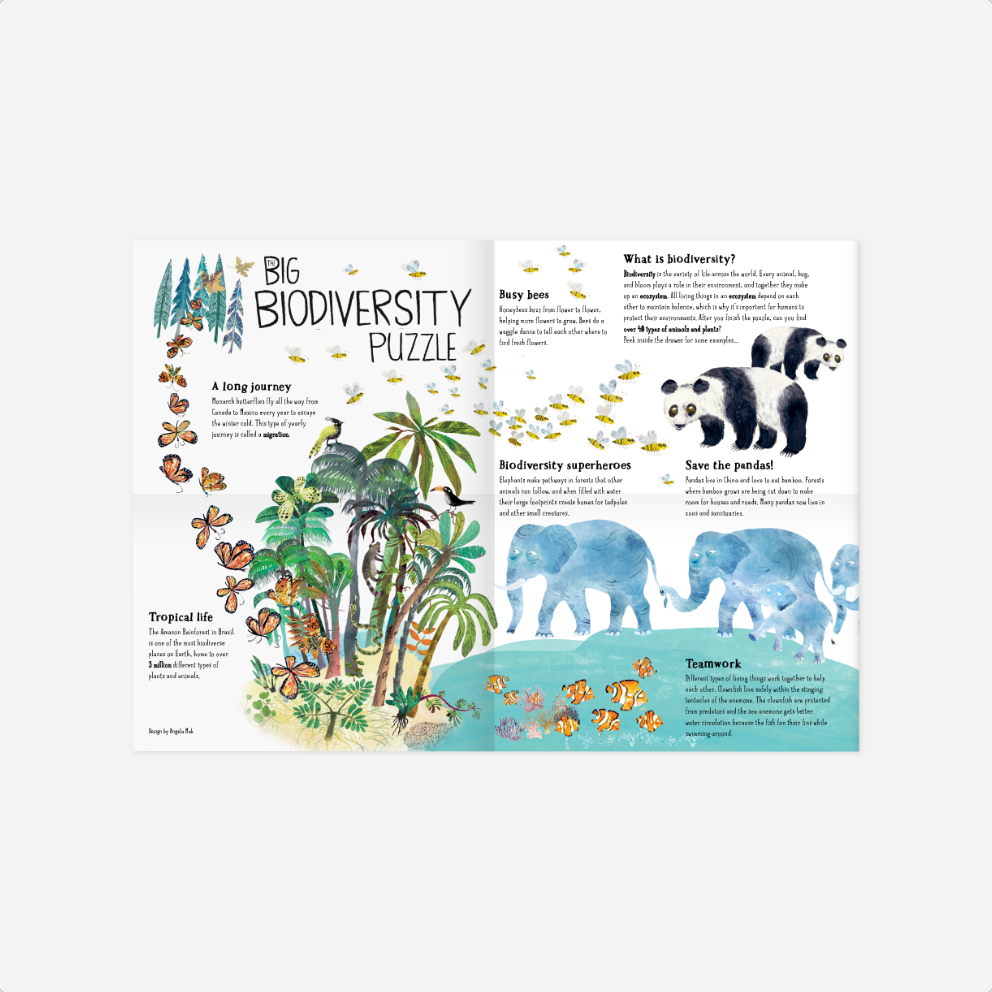 Dėlionė. The Big Biodiversity Puzzle