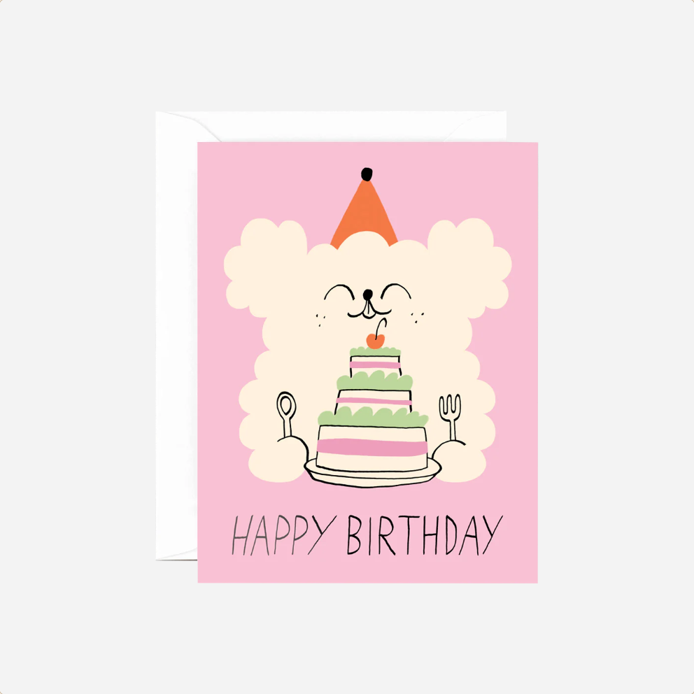Atvirukas. Happy Birthday