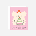 Atvirukas. Happy Birthday