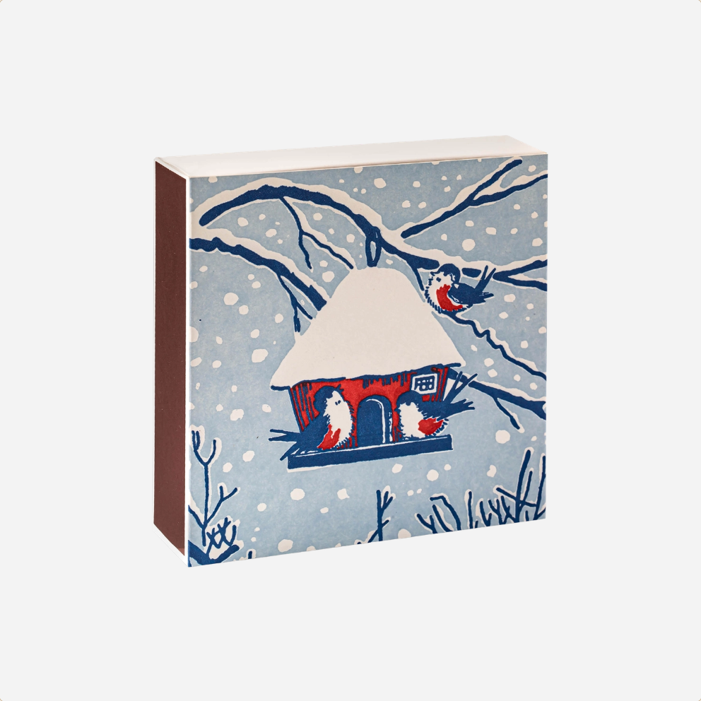 Degtukai. Winter Bird