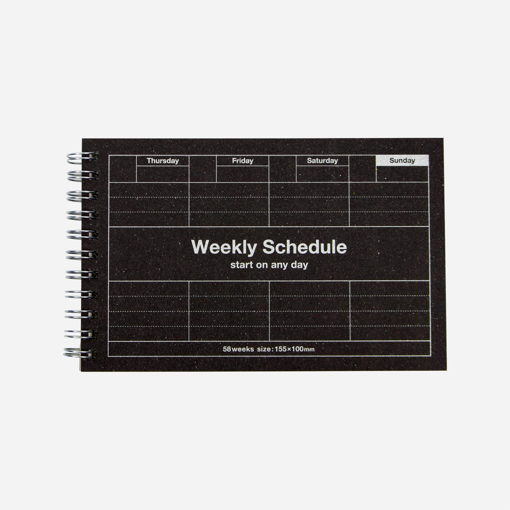 Planuotė. Dayfree Weekly Schedule