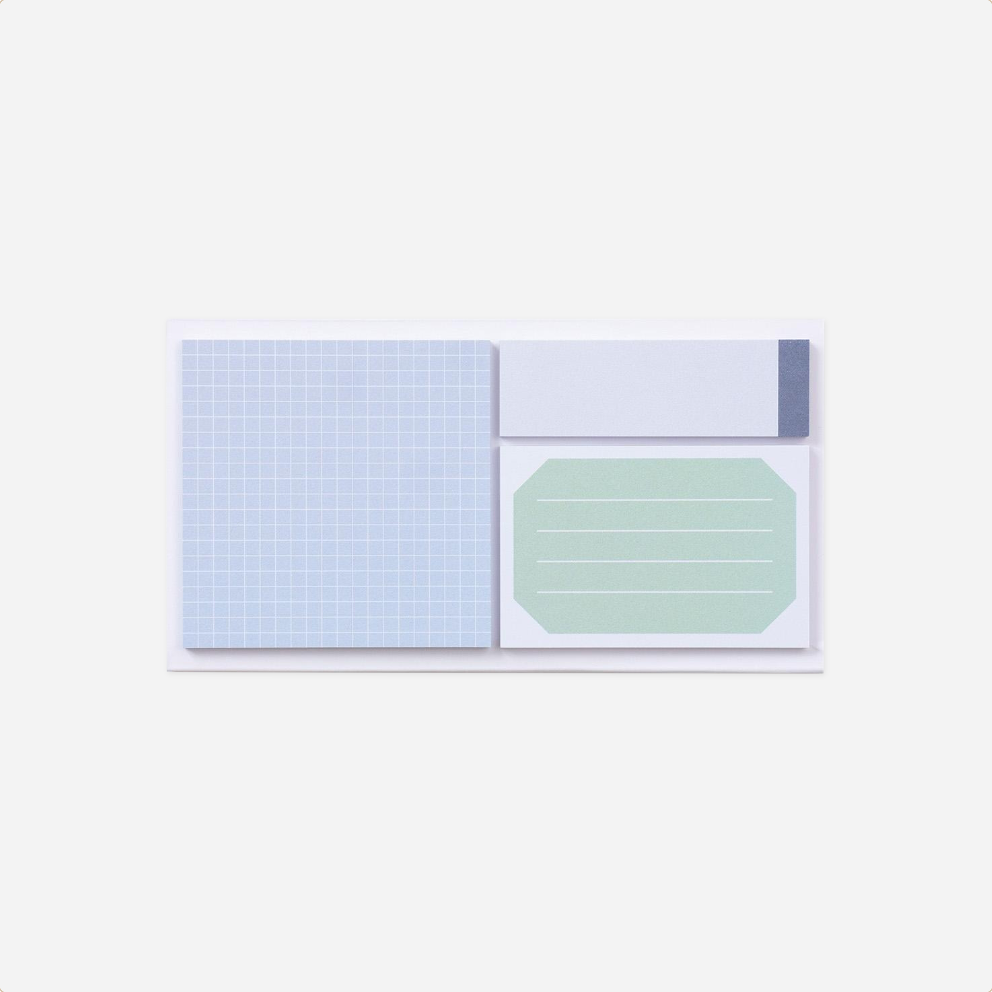 Lipnūs lapeliai. EMILY Sticky Note Assortment