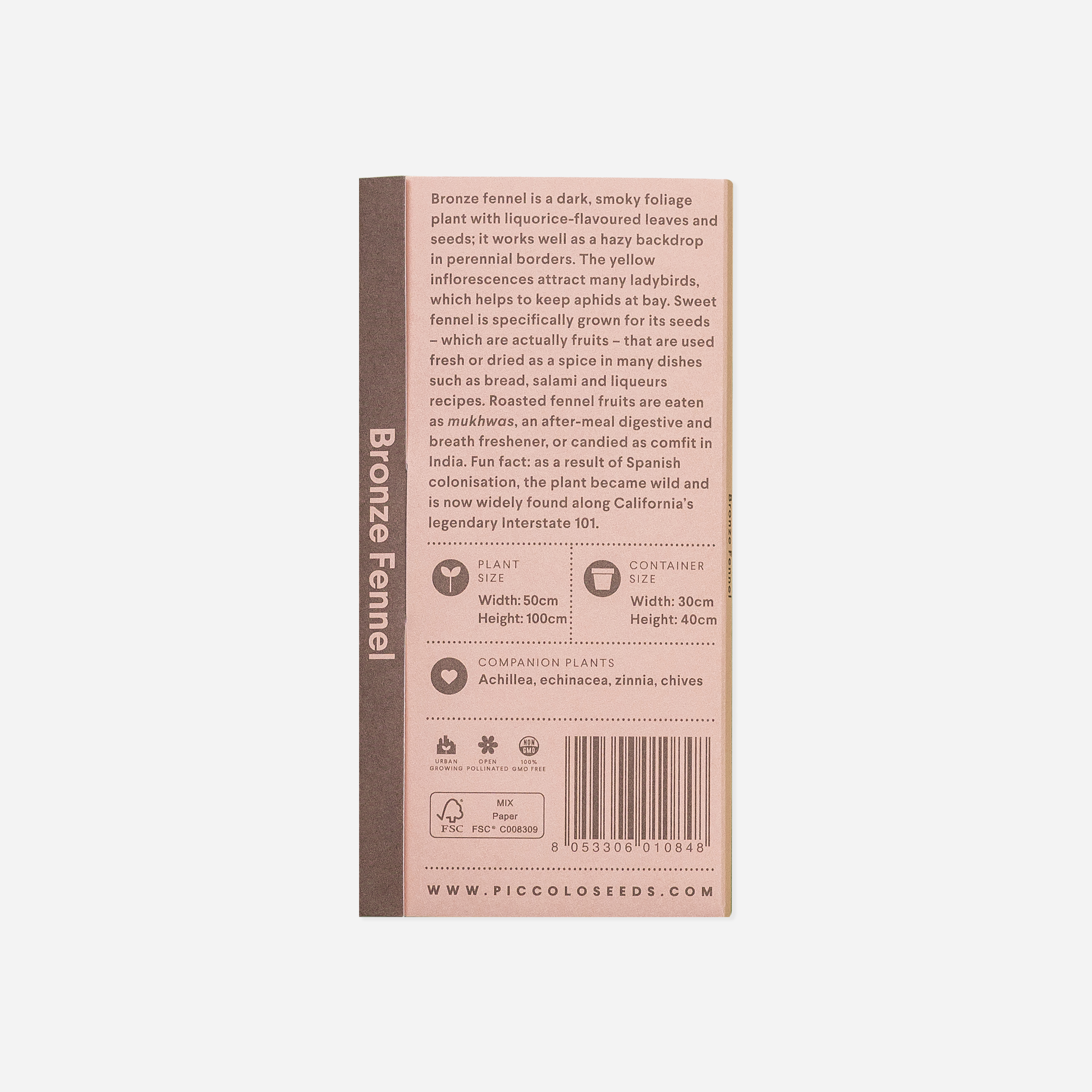 Daržovė. Pankolis "Bronze Fennel"