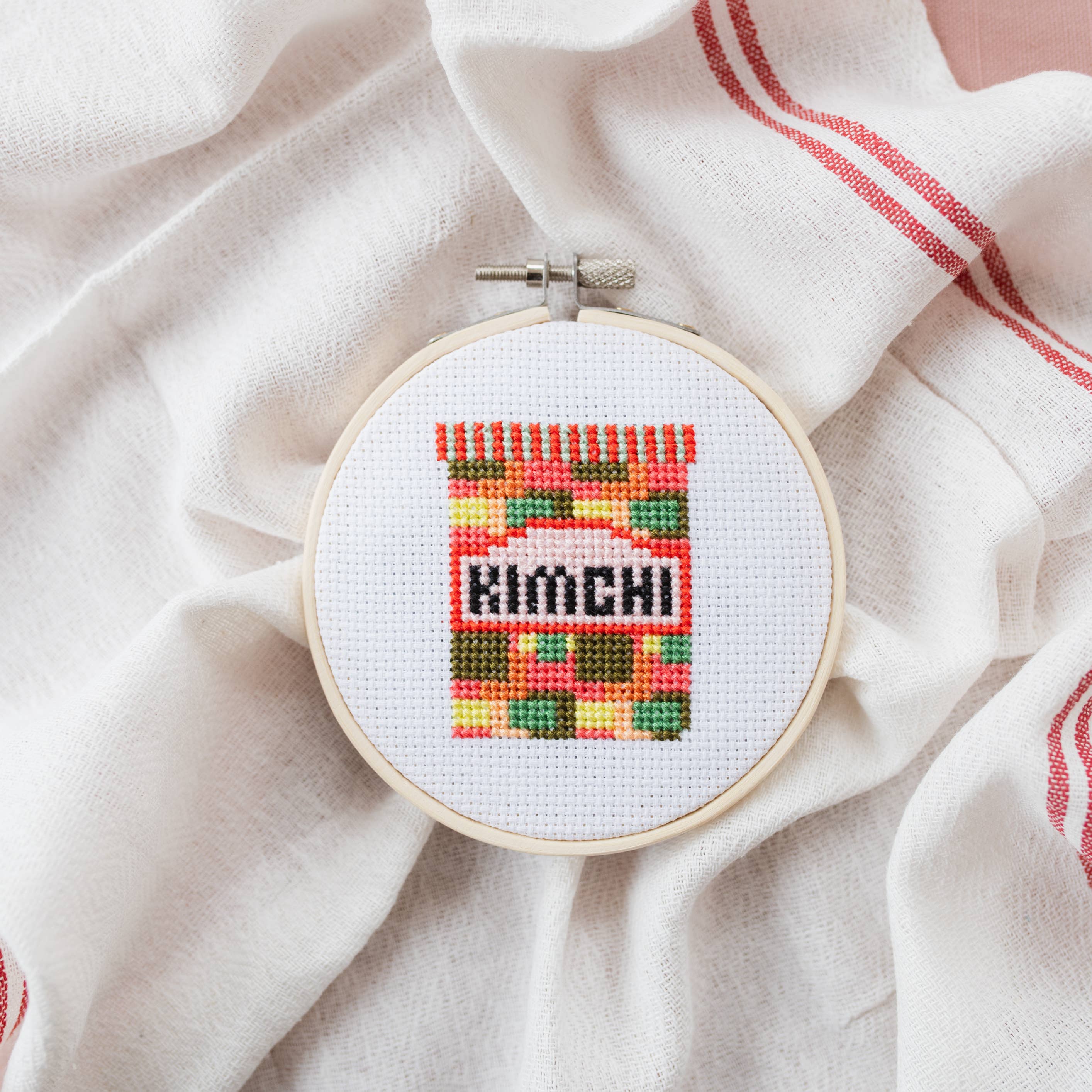 Siuvinėjimo rinkinys. Kimchi Cross Stitch Kit