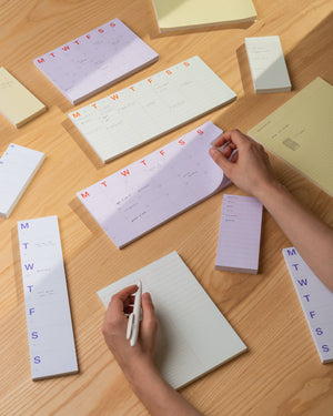 Užrašų blokas. Notepad Medium [Time-block]