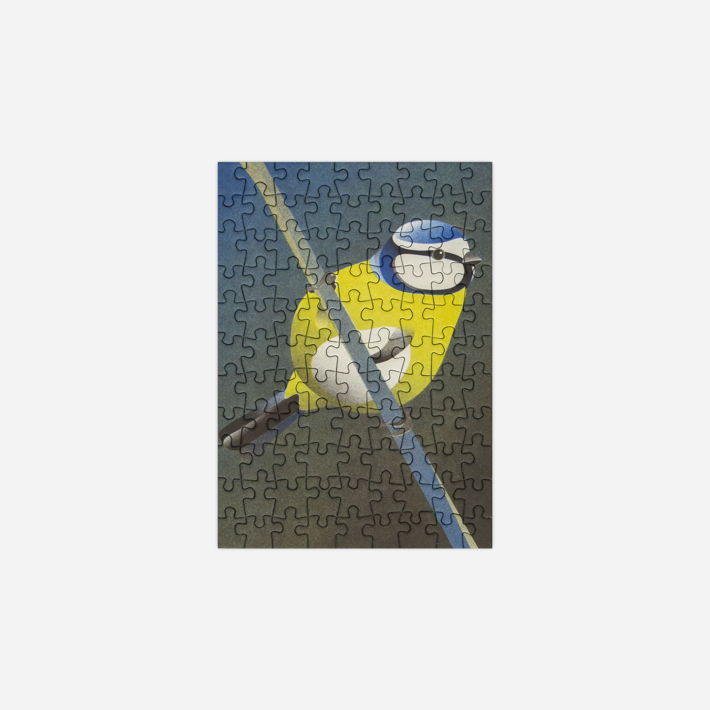 Dėlionė. 99 Piece Mini Jigsaw [Blue Tit]