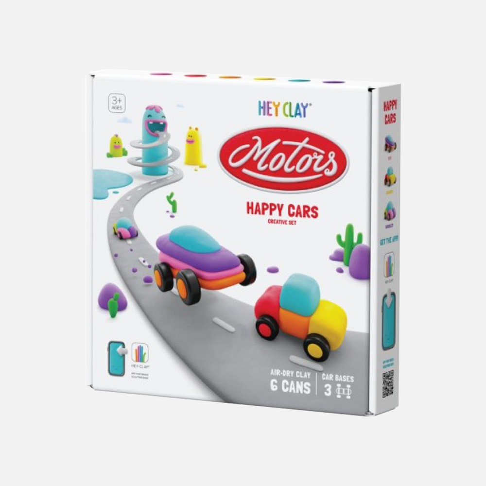 Žaidimas. Air-Dry Clay [Happy Cars]