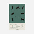 Kalendorinė planuotė. Book Style Diary [B6] Cat Green 2027