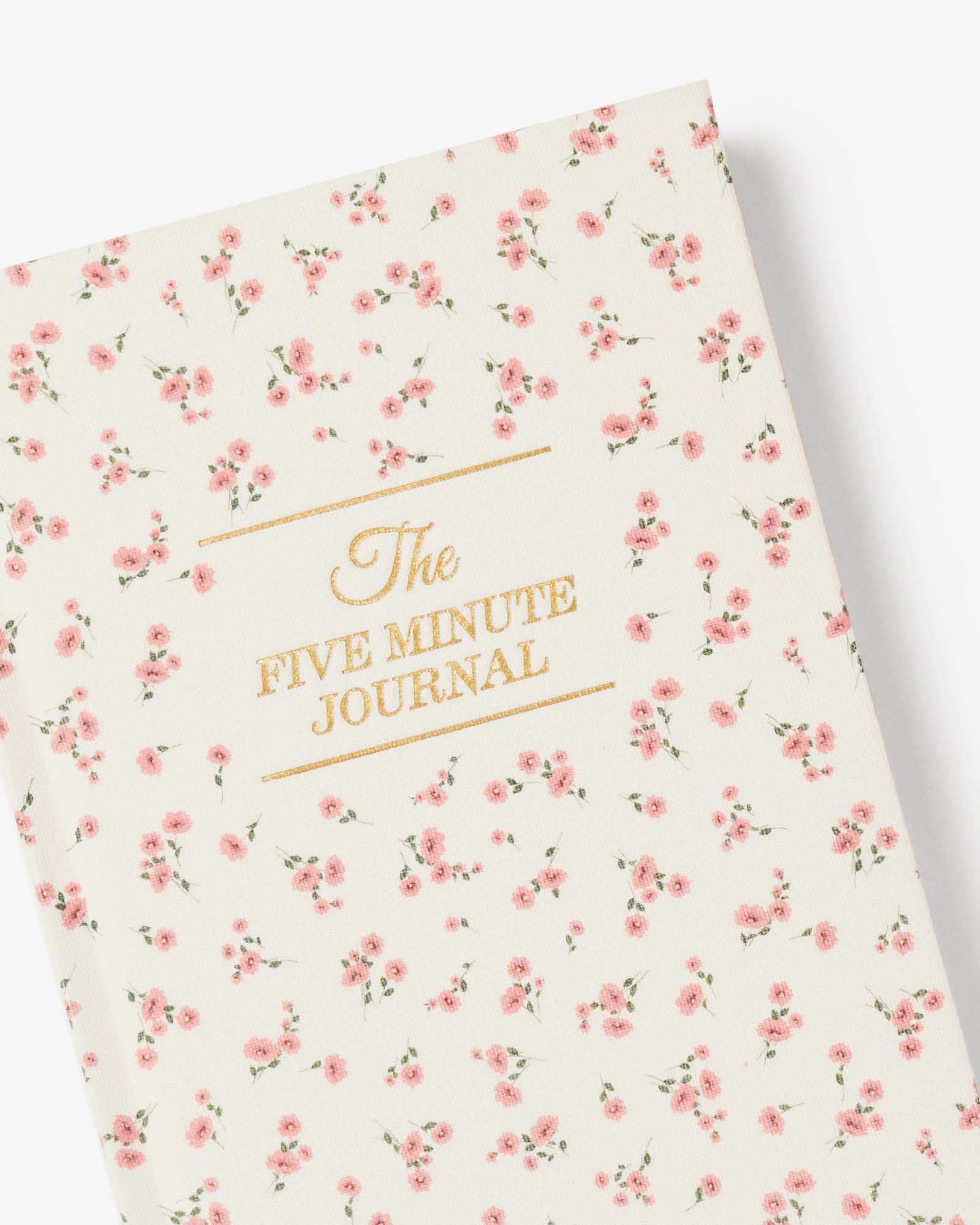 Užduočių knyga. The Five Minute Journal [Ditsy Rose]