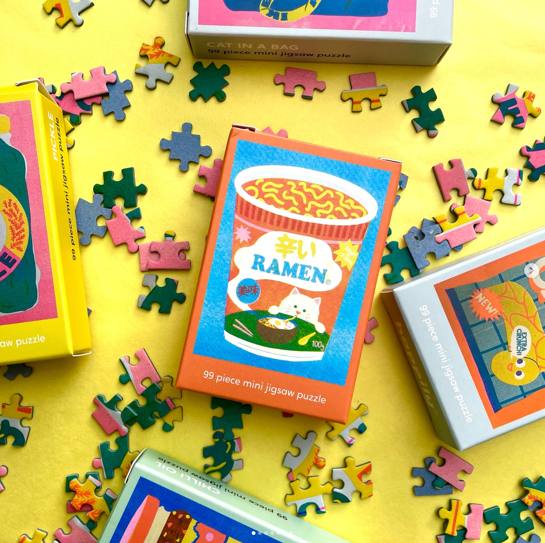 Dėlionė. 99 Piece Mini Jigsaw [Ramen]