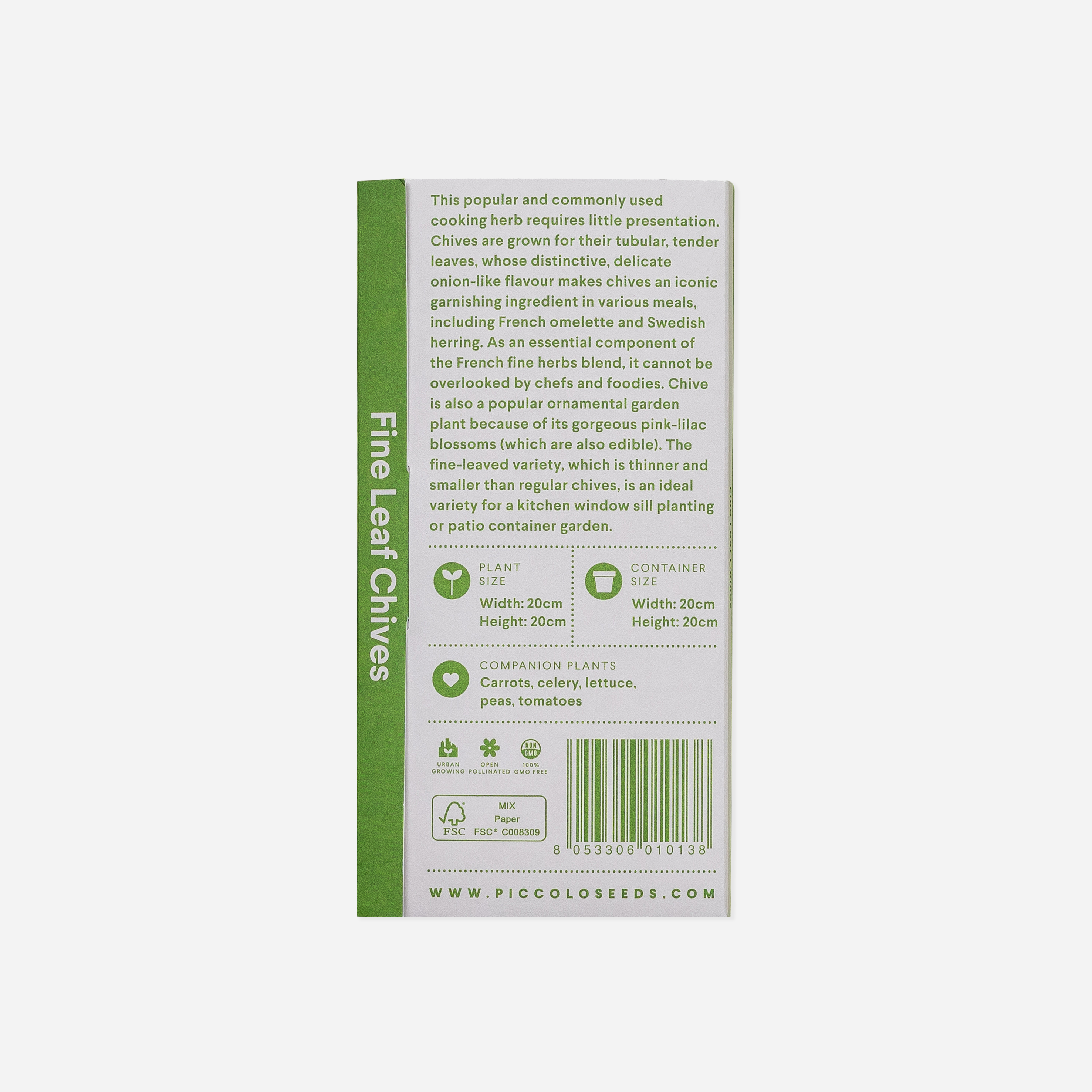 Prieskoninė žolelė. Laiškinis česnakas [Fine Leaf Chives]