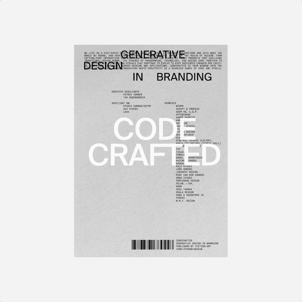 Knyga. CodeCrafted: Generative Design in Branding