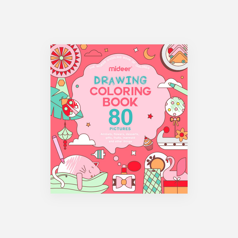 Spalvinimo knyga. Drawing Coloring Book