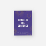 Kortelės. Complete the Sentence