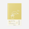 Kalendorinė planuotė. Book Style Diary [B6] Dog Yellow 2027